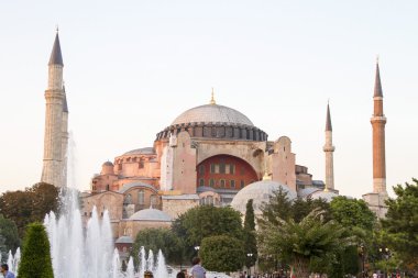 Ayasofya manzarasına Ayasofya Camii istanbul'dan