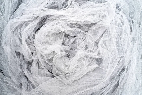 Ελαφρύ Ύφασμα Λευκό Πλέγμα Δαντέλα Υφή Του Υφάσματος Είναι Όμορφα — Φωτογραφία Αρχείου