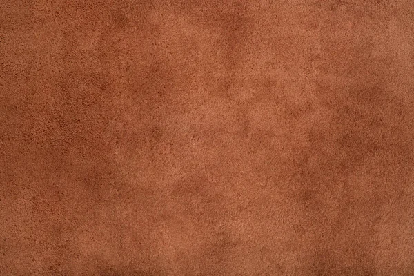 Braunes Wildleder Textur Hintergrund Echtes Leder Draufsicht Wildleder Textur Haut — Stockfoto