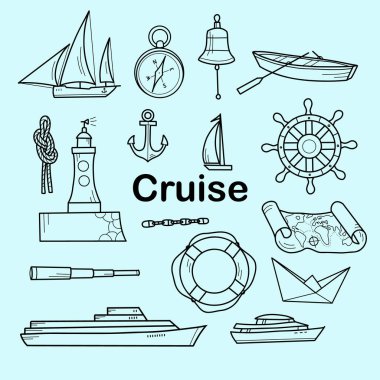 kontur çizimleri, bir dizi seyir elemanı