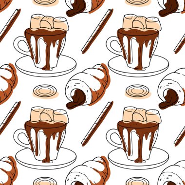 Kusursuz desenli çikolatalı şekerler.