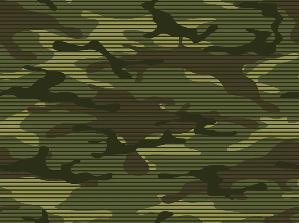 Camouflage Muster Hintergrund Nahtlose Vektorillustration Militär Abstraktes Geometrisches Nahtloses Tarnmuster — Stockvektor