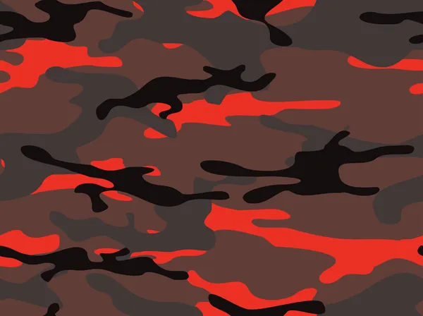 Camouflage Nahtlose Muster Militärische Textur Der Flecken Abstrakter Hintergrund Druck — Stockvektor