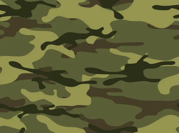 Camuflagem Padrão Sem Costura Textura Militar Manchas Fundo Abstrato Imprimir — Vetor de Stock