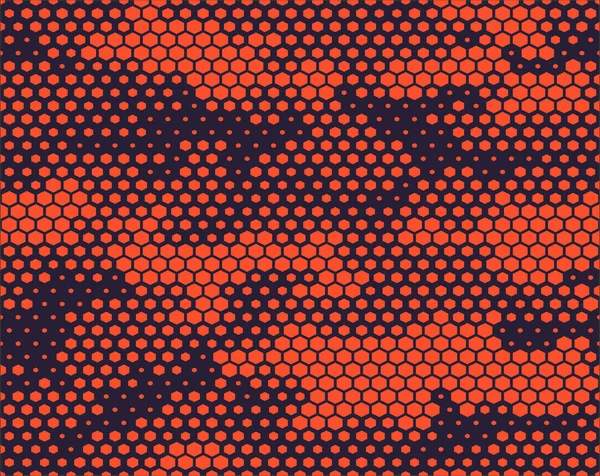 Camouflage Motif Sans Couture Moderne Texture Militaire Éléments Hexagonaux Impression — Image vectorielle
