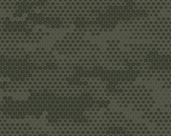 Camouflage Motif Sans Couture Moderne Texture Militaire Éléments Hexagonaux Impression — Image vectorielle