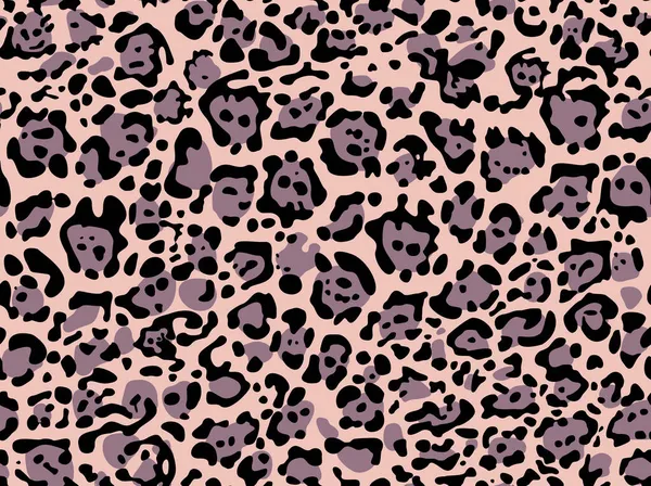 Vektor Leopardího Tisku Hladký Módní Zázemí Pro Tkaniny Papír Oblečení — Stockový vektor