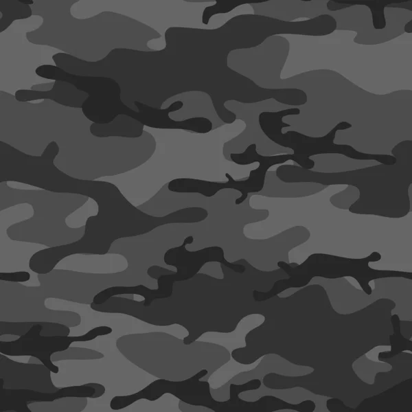 Camuflagem Padrão Sem Costura Textura Militar Imprimir Tecido Roupas Vetor — Vetor de Stock