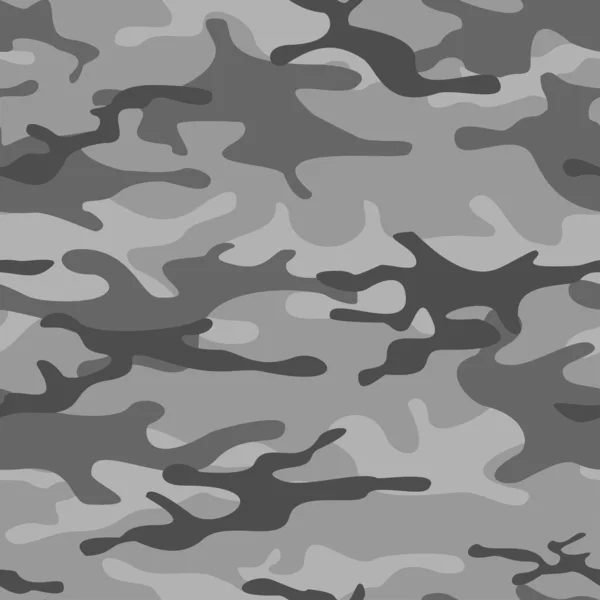 Camouflage Naadloos Patroon Abstract Camouflage Van Vlekken Print Stof Textiel — Stockvector