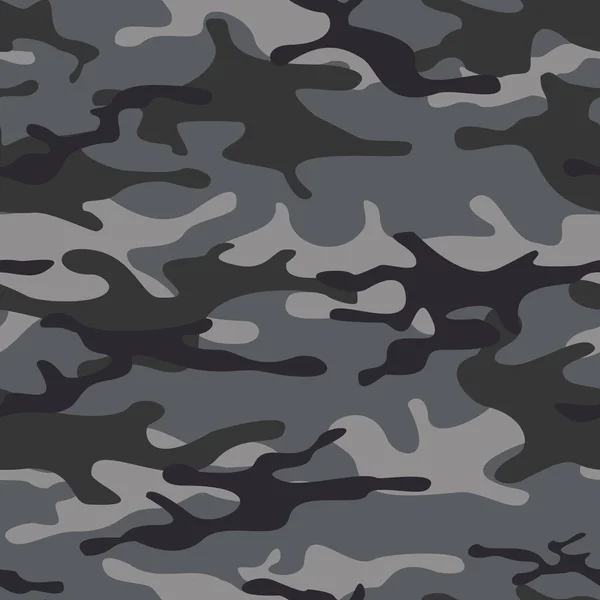 Camouflage Motif Sans Couture Camo Abstrait Taches Impression Sur Tissu — Image vectorielle