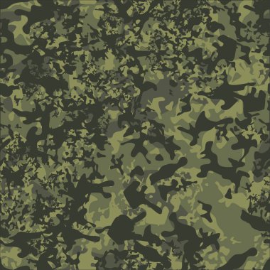 Noktalardan kamuflaj deseni. Soyut doku. Askeri kamuflaj. Kumaş ve giysi baskısı. Vektör illüstrasyonu