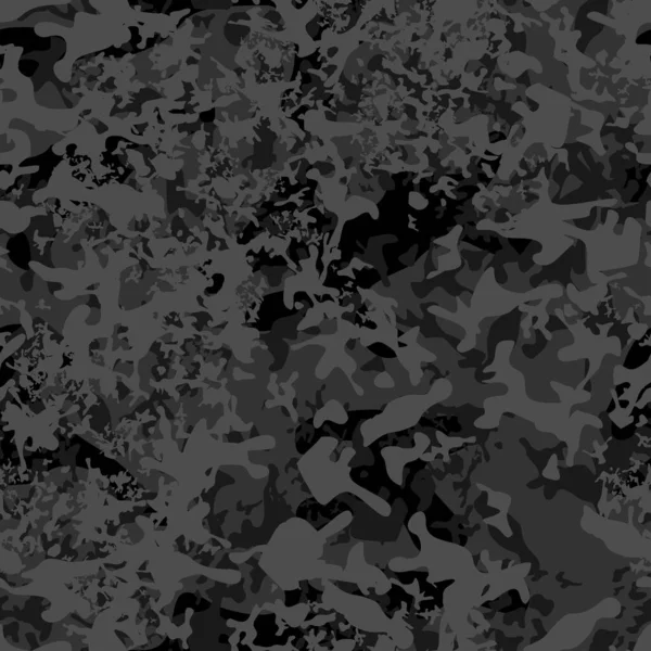 Camouflage Motif Sans Couture Partir Taches Texture Abstraite Camo Hiver — Image vectorielle