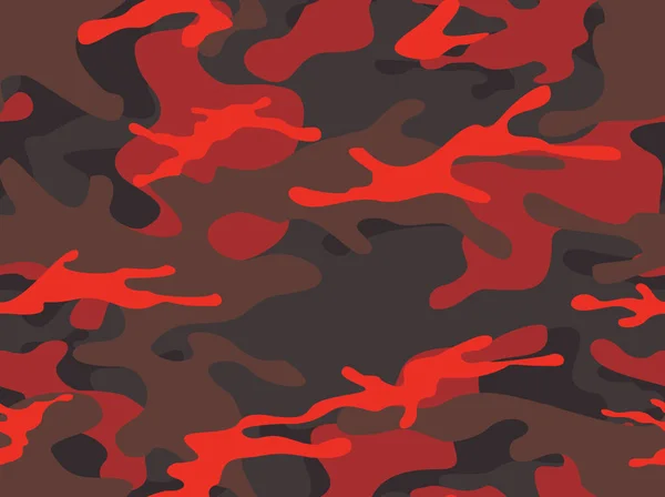 Camouflage Seamless Pattern Military Texture Spots Print Fabric Clothing Vector — 图库矢量图片