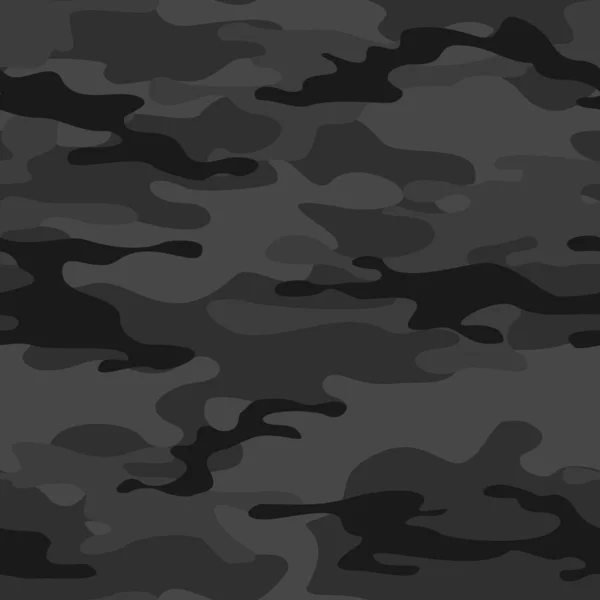 Seamless Pattern Camouflage Military Modern Camo Print Fabric Textiles Vector — Vetor de Stock