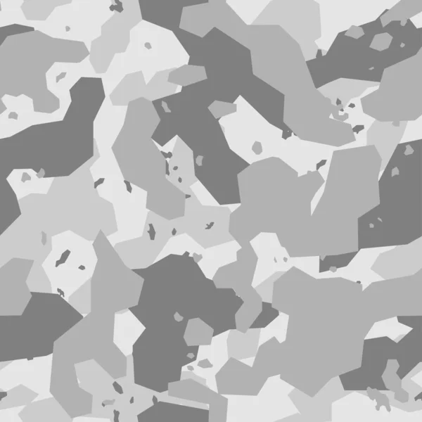 Modèle Camouflage Géométrique Sans Couture Camo Abstrait Texture Militaire Impression — Image vectorielle