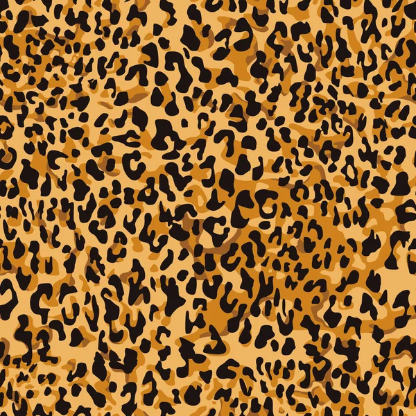 Leopard Skin Spots Seamless Pattern Camo Modern Print Fabric Clothing Vetor De Stock