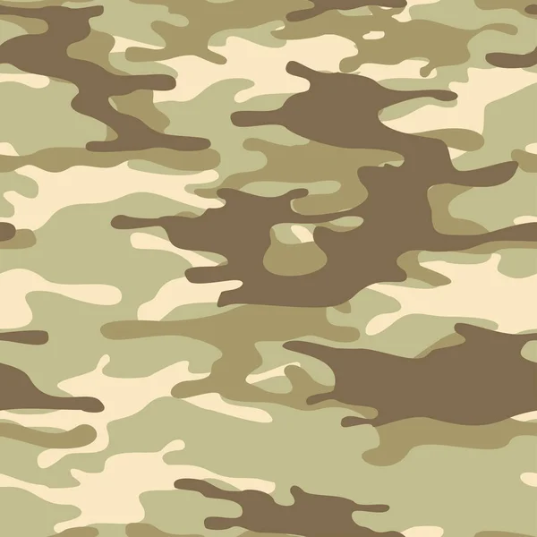 Camuflagem Padrão Sem Costura Clássico Inverno Camuflagem Militar Imprimir Tecido —  Vetores de Stock