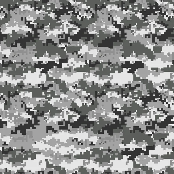Padrão Sem Costura Camuflagem Pixelizada Camo Geométrico Abstrato Textura Militar Ilustrações De Stock Royalty-Free