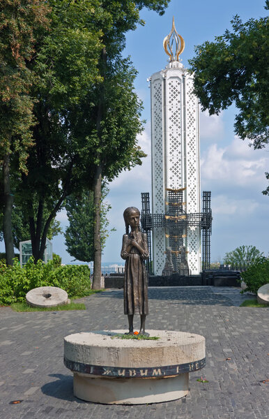 Memorial to the victims of Holodomor,Kiev