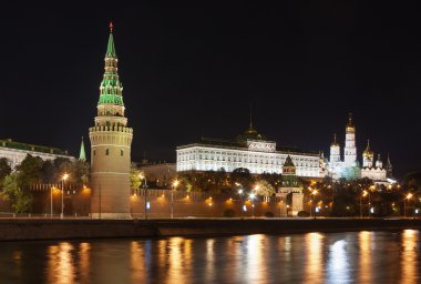 Görünümü Moskova kremlin, Rusya Federasyonu