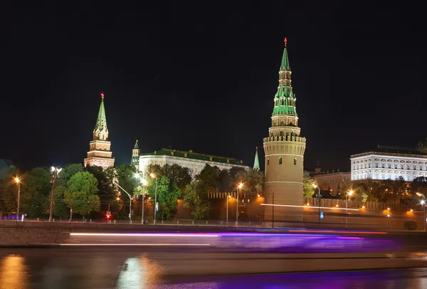 Vista del Kremlin de Moscú, Rusia — Foto de Stock