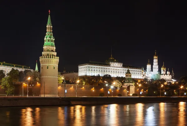 Weergave van het kremlin van Moskou, Rusland — Stockfoto