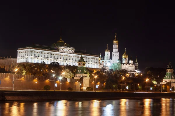 Weergave van het kremlin van Moskou, Rusland — Stockfoto