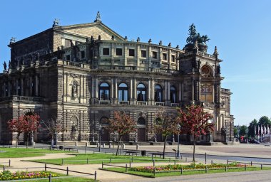Semperoper dresden, Saksonya, Almanya