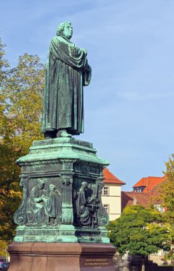 luther, eisenach, Almanya için anıt