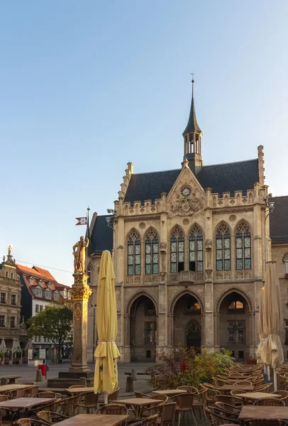 Rådhuset i erfurt, Tyskland — Stockfoto