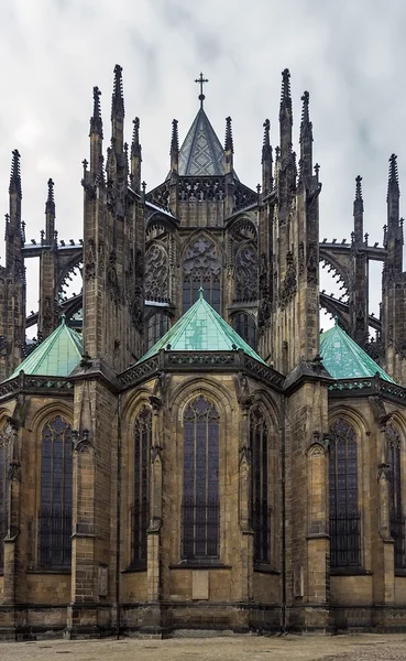 St. Vitus katedralen, Prag - Stock-foto