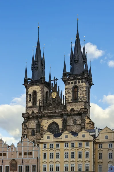 プラハ ティーンの聖母教会 — ストック写真