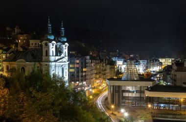 akşam ışığı Karlovy vary