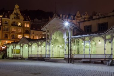 piyasa colonnade, karlovy vary; Çek Cumhuriyeti