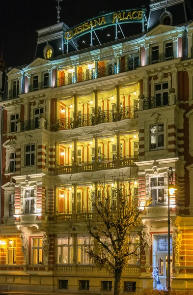 Karlovy Vary bölgesinde otel; Çek Cumhuriyeti — Stok fotoğraf