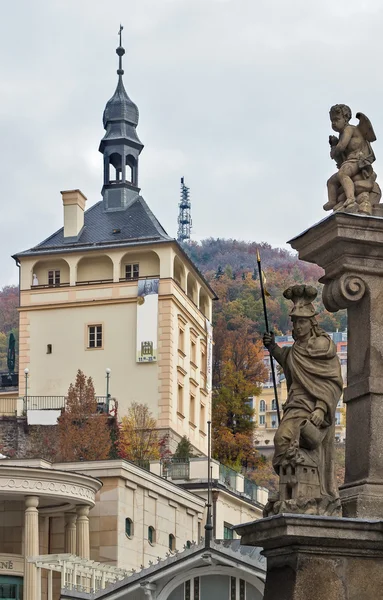 Torre do Castelo, Karlovy Vary — Fotografia de Stock