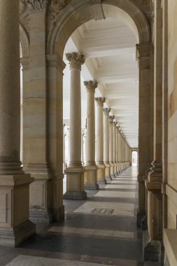 değirmen colonnade, karlovy vary