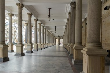 değirmen colonnade, karlovy vary