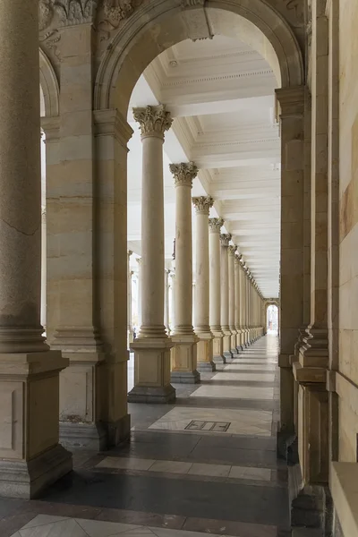 Μύλος colonnade, Κάρλοβυ Βάρυ — Φωτογραφία Αρχείου