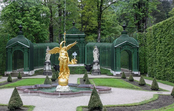 Linderhof, Bavorsko, Německo — Stock fotografie