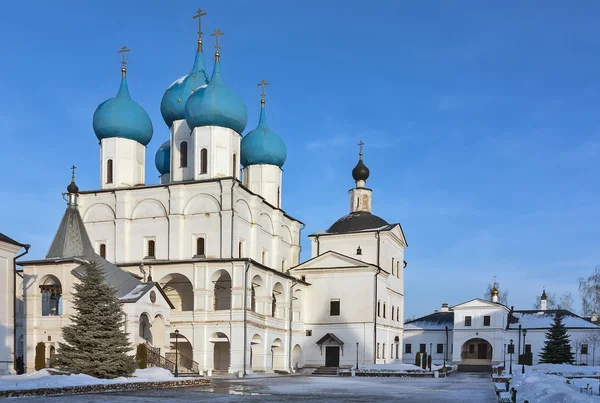 Vysotsky 修道院，塞普科夫，俄罗斯 — 图库照片