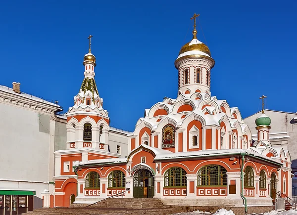 Cathédrale Kazan, Moscou, Russie — Photo