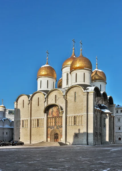 生神女就寝大聖堂、モスクワ — ストック写真