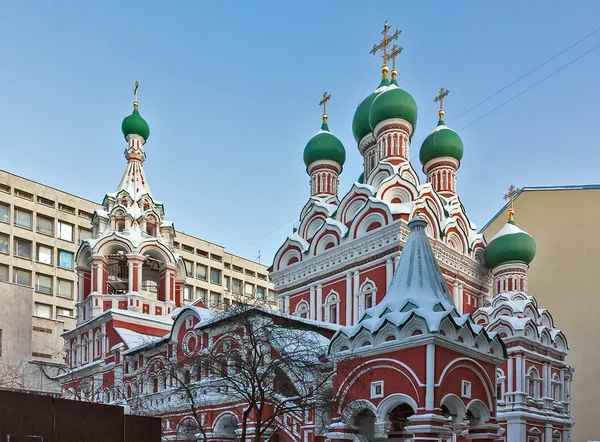 Kirche der Heiligen Dreifaltigkeit in nikitniki, moskau — Stockfoto