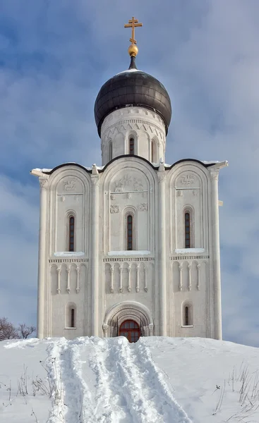 Cerkiew na nerl, Federacja Rosyjska — Zdjęcie stockowe