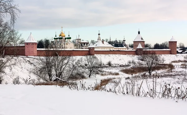 Klasztor saint Eutymiusz, suzdal, Federacja Rosyjska — Zdjęcie stockowe