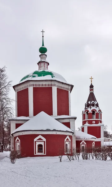 Nanebevzetí kostel, suzdal, Rusko — Stock fotografie