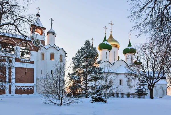 Klasztor saint Eutymiusz, suzdal, Federacja Rosyjska — Zdjęcie stockowe