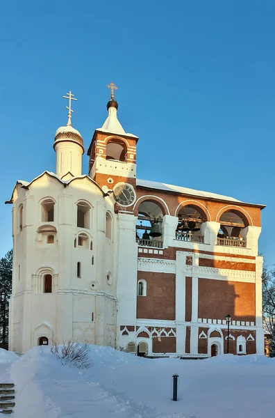 Het Belfort van st. euthymius klooster, Soezdal, Rusland — Stockfoto