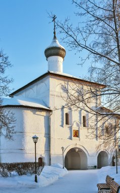 Manastır, saint euthymius, suzdal, Rusya Federasyonu